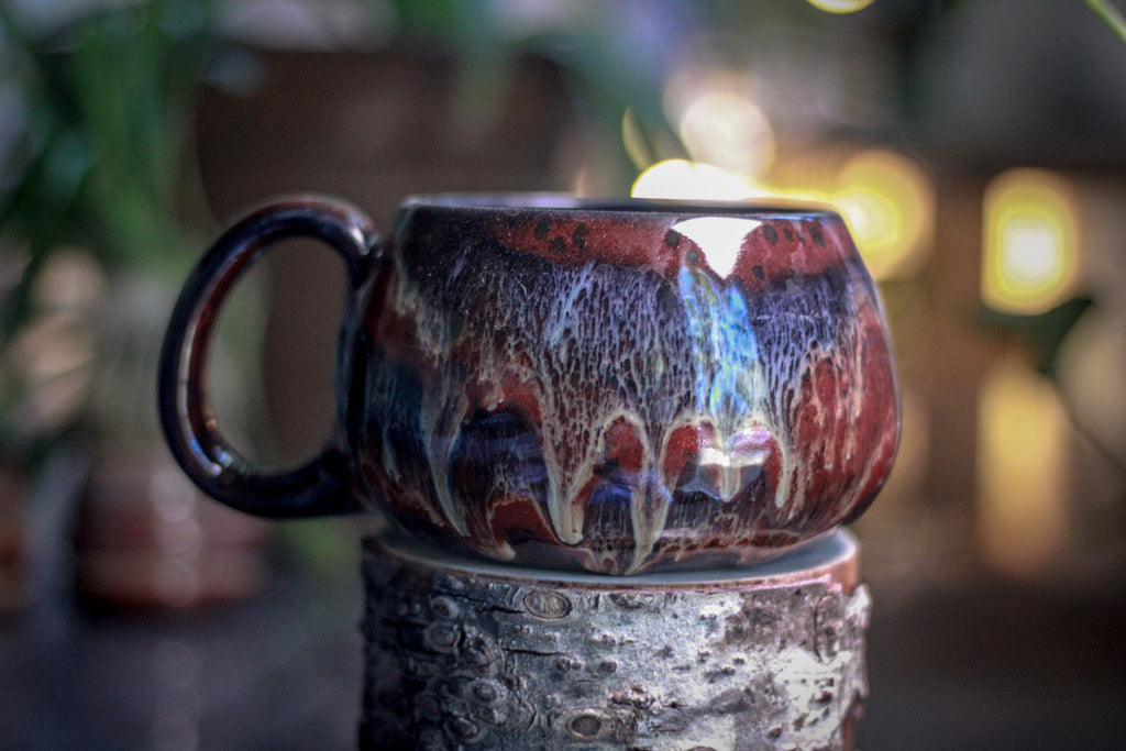 DRAWING WINNER: 16-D Scarlet Grotto Variation Squat Mug, 20 oz.