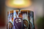 14-A New Earth Notched Textured Mug, 15 oz.