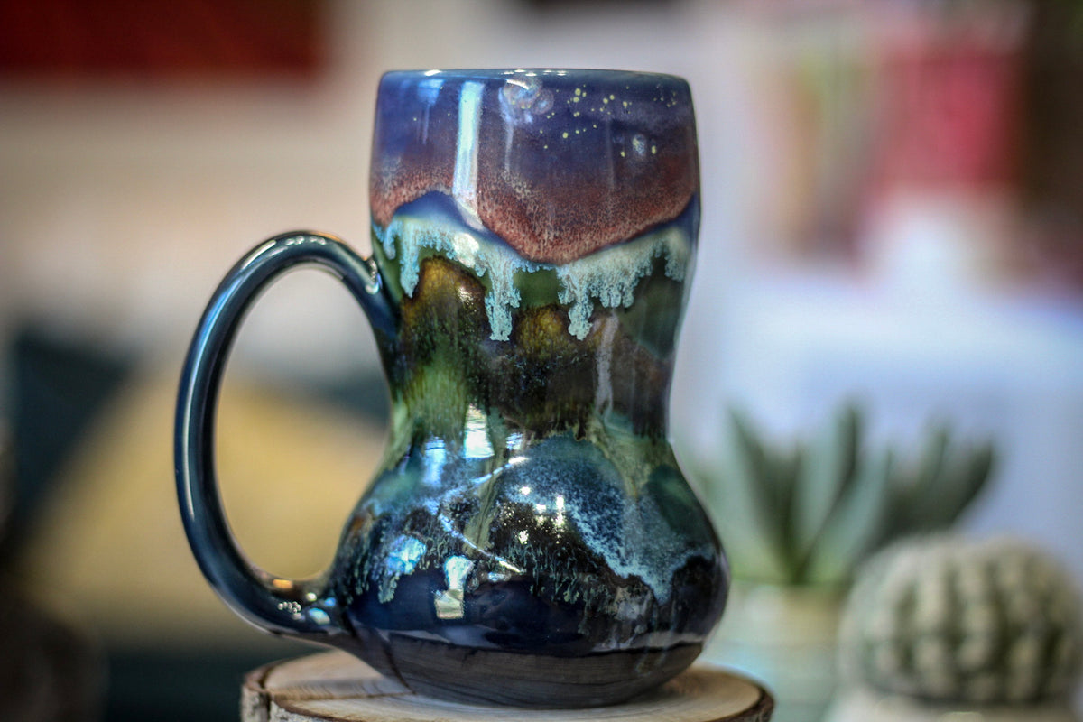 17-A Rocky Mountain High Gourd Mug, 17 oz.