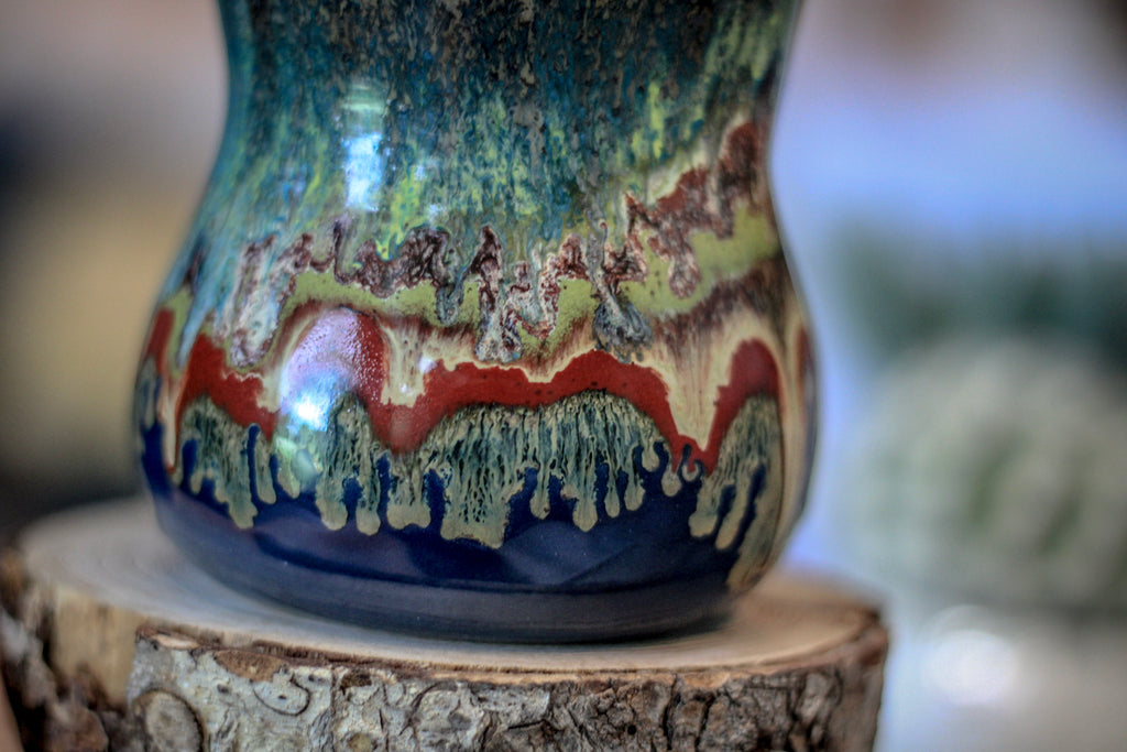 15-B Deep Sea Grotto Gourd Mug, 15 oz.