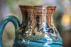 14-D Molten Cheetah Flared Textured Notched Mug - MINOR MISFIT, 21 oz. - 10% off
