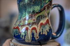 15-B Deep Sea Grotto Gourd Mug, 15 oz.
