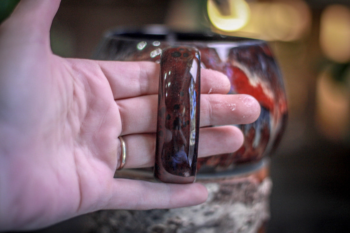 DRAWING WINNER: 16-D Scarlet Grotto Variation Squat Mug, 20 oz.
