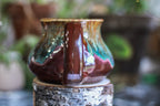 DRAWING WINNER 15-D Aqua Falls Barely Flared Squat Mug - MINOR MISFIT, 20 oz. - 10% off