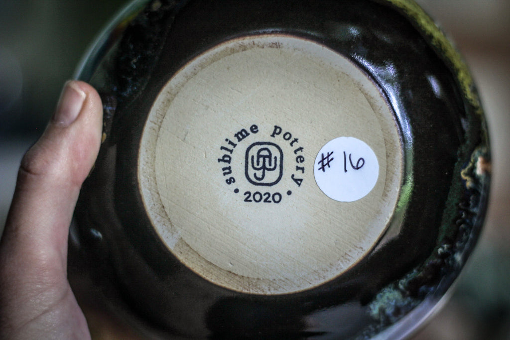 16-B Rainbow Grotto Bowl, 26 oz.