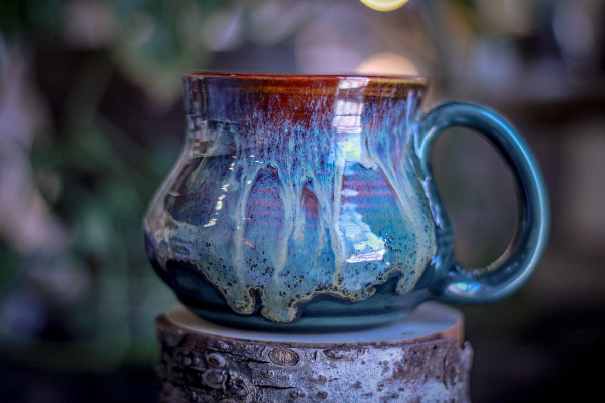 15-D New Wave Barely Flared Textured Acorn Mug, 16 oz.