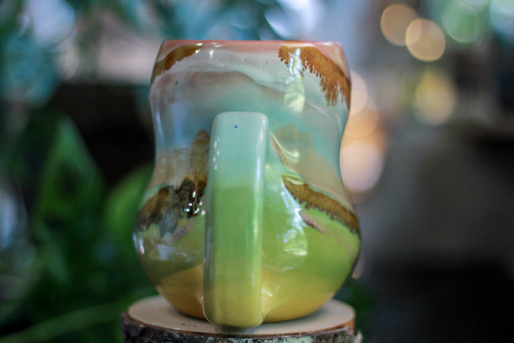 02-C Rainbow PROTOTYPE Gourd Mug, 23 oz.
