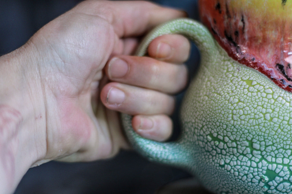02-B Rainbow Serpent Acorn Gourd Mug - ODDBALL, 20 oz. - 15% off