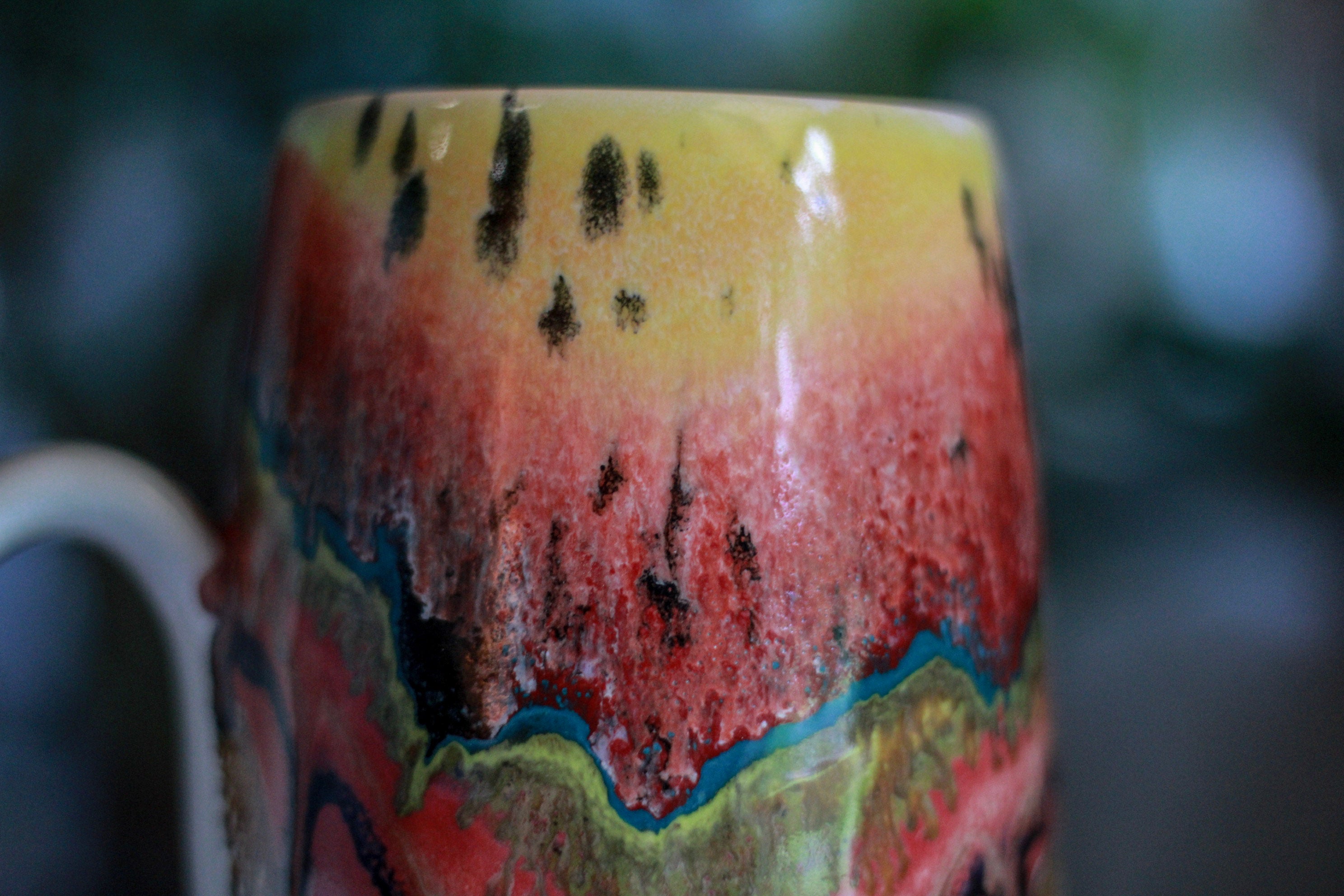 02-A Desert Rainbow Mug - TOP SHELF, 23 oz.