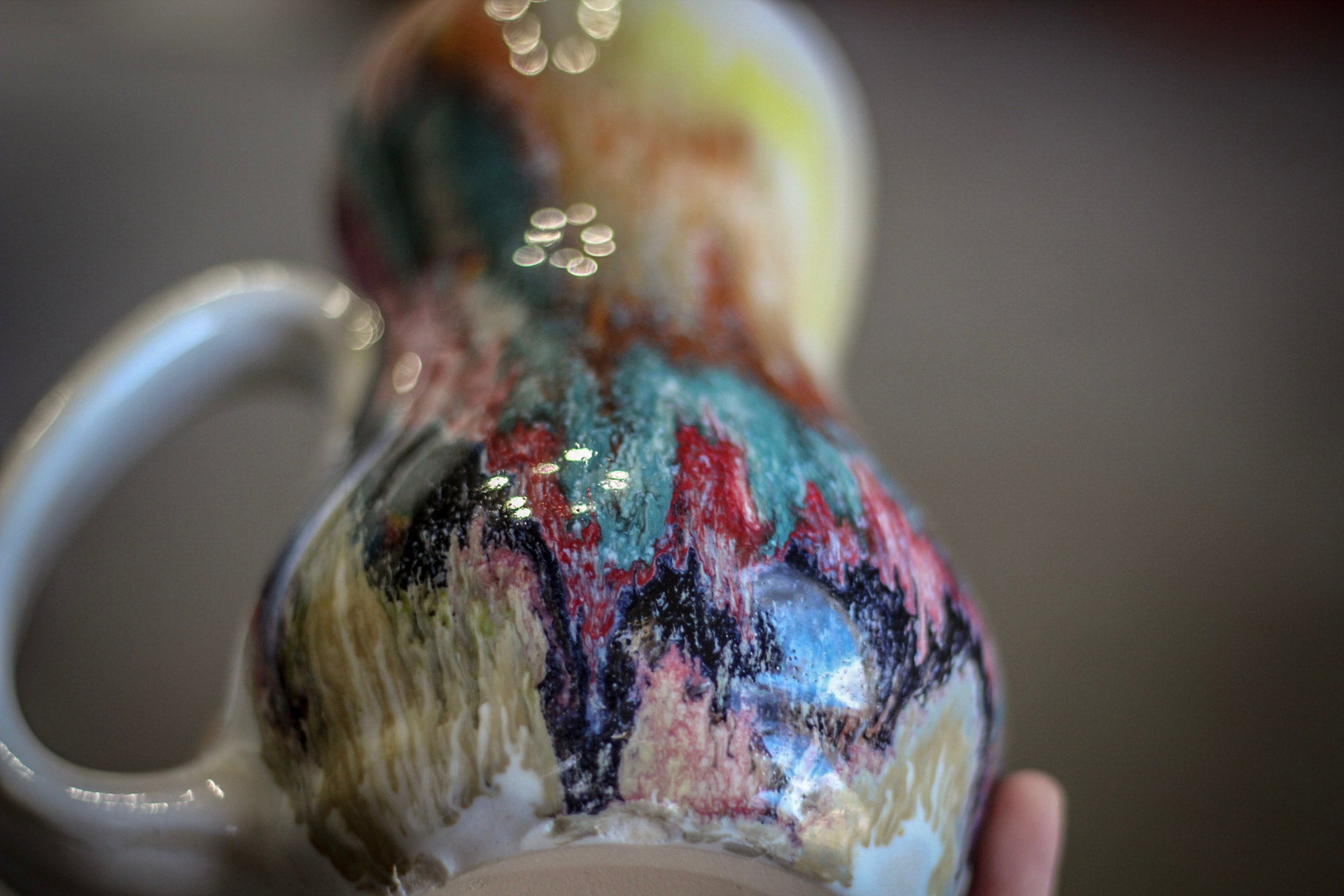 02-B Snowy Grotto Acorn Gourd Mug -  MISFIT, 21 oz. - 20% off