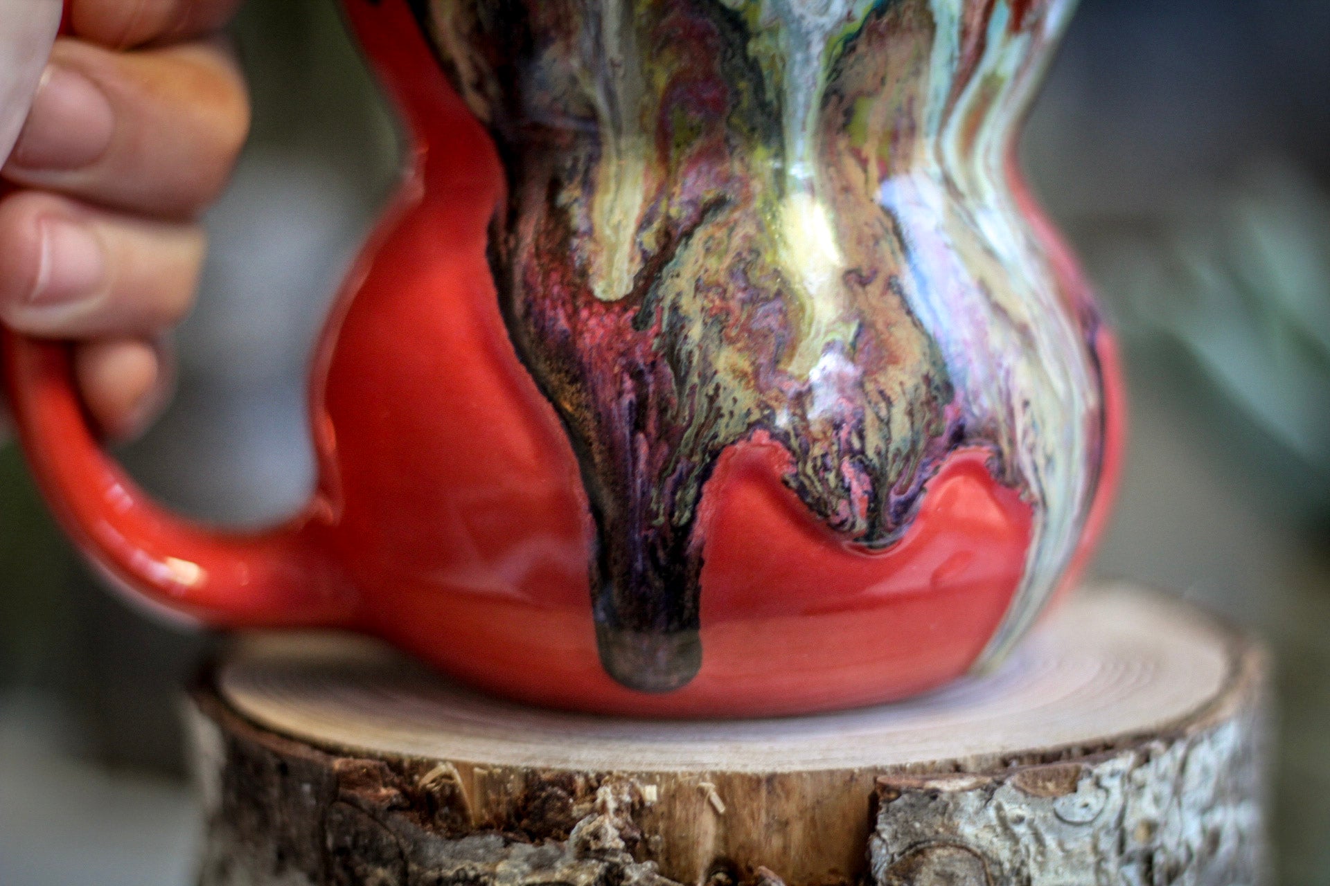 02-C Grotto Variation Gourd Mug, 16 oz.