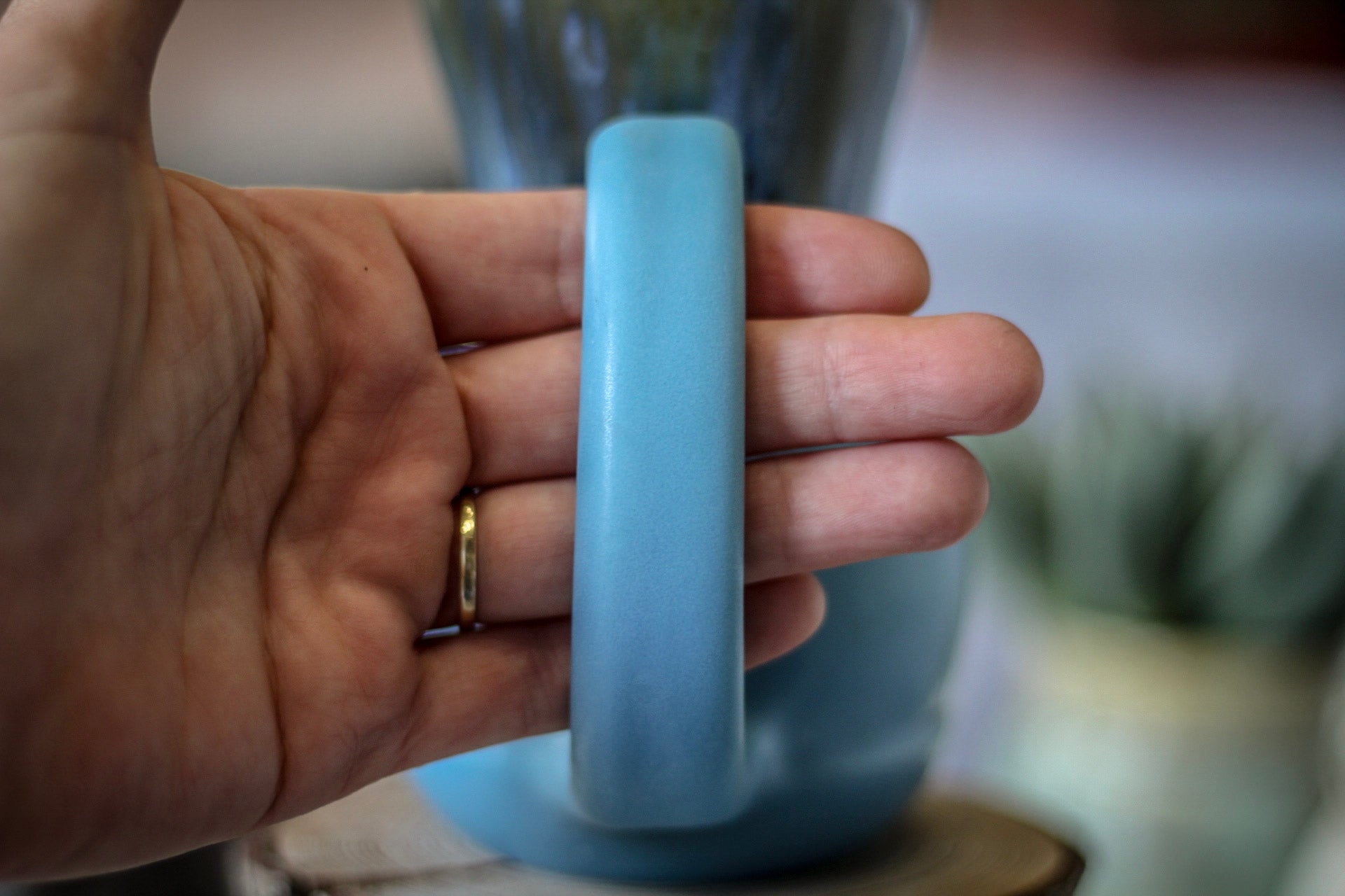02-D Arctic Iris PROTOTYPE Acorn Mug - MISFIT, 15 oz. - 20% off