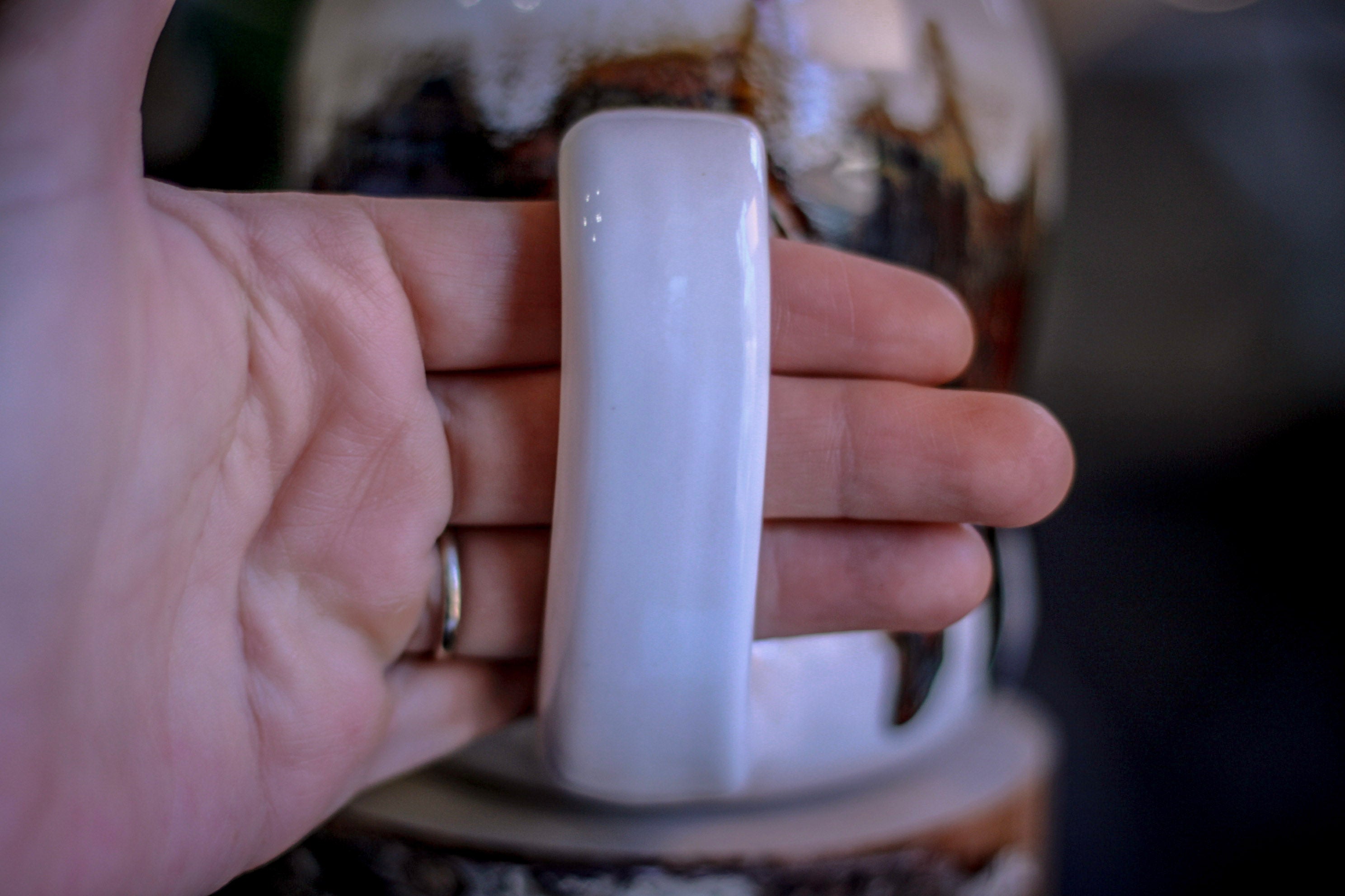 02-B Fire & Ice Gourd Mug, 21 oz.