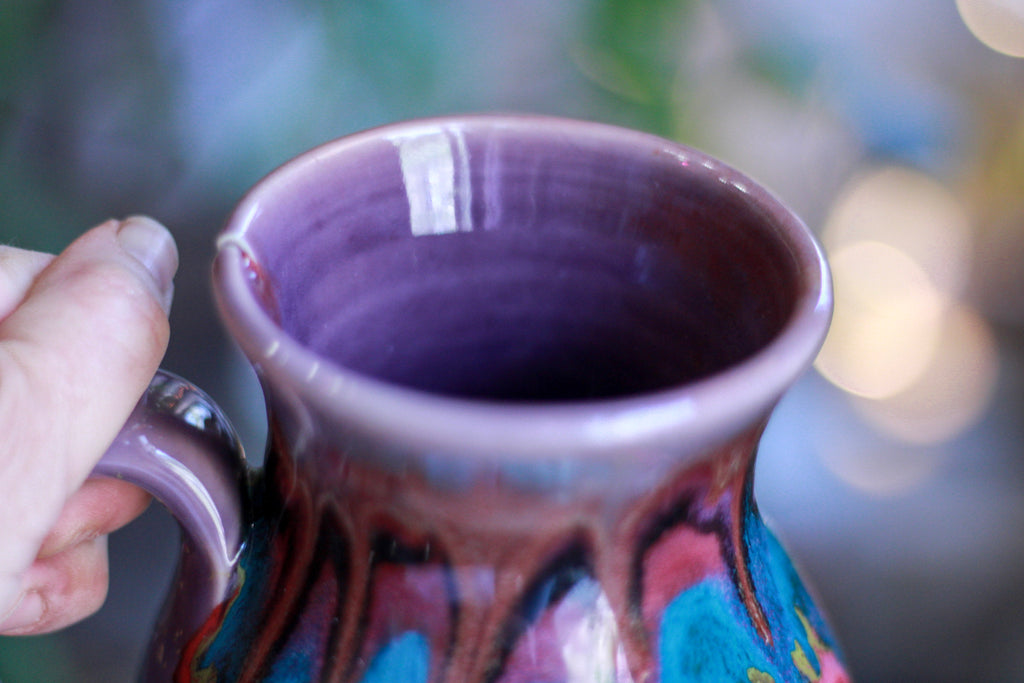 10-B Rainbow Grotto Barely Flared Notched Mug - MISFIT, 19 oz. - 10% off