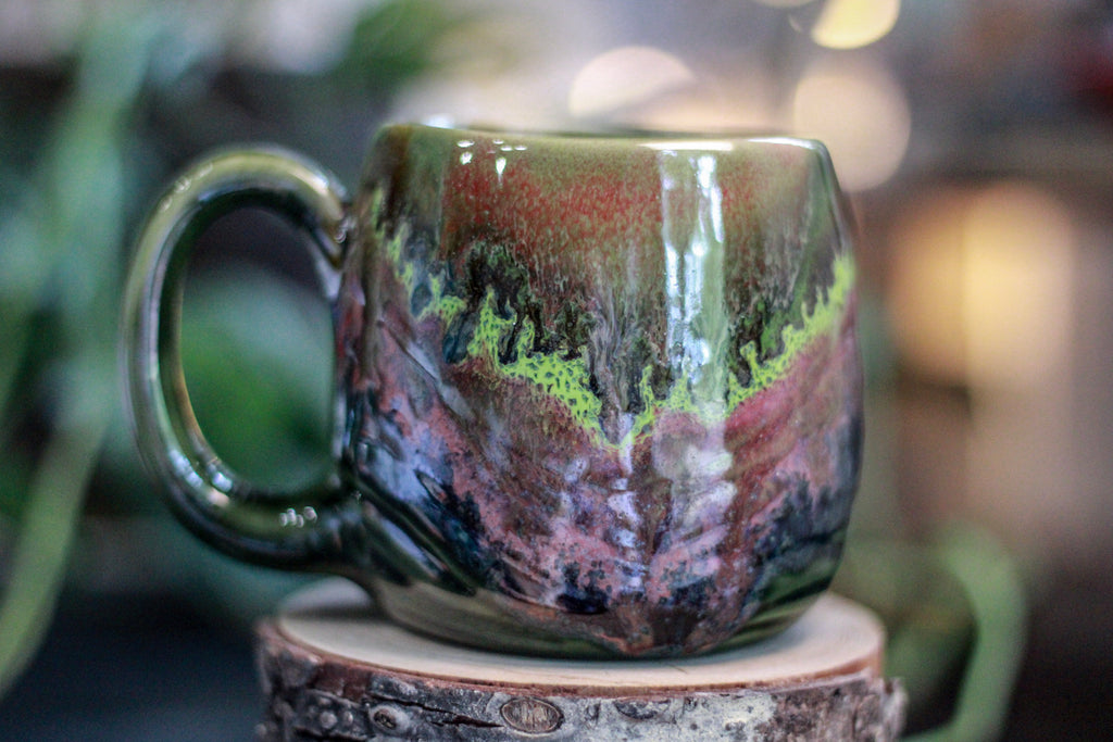 16-D Coleus Textured Mug, 14 oz.