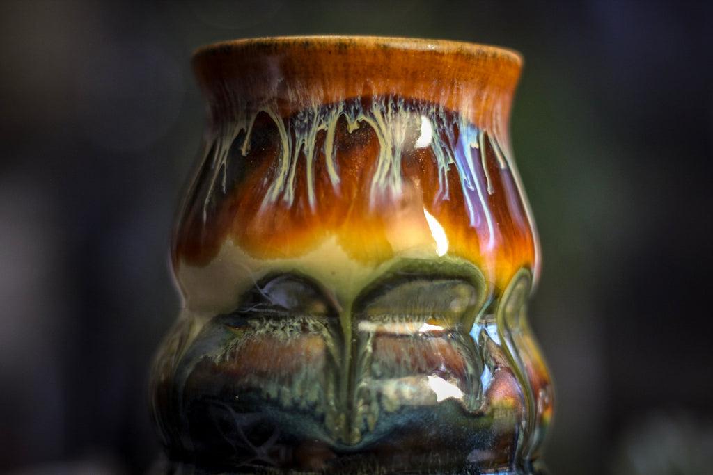 16-A New Earth Vase, 21 oz.