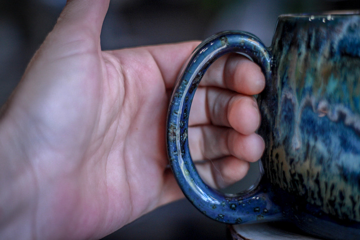 17-E Moody Blues Variation Squat Mug, 19 oz.