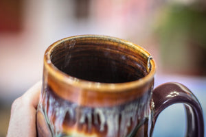 14-A New Earth Notched Textured Mug, 15 oz.