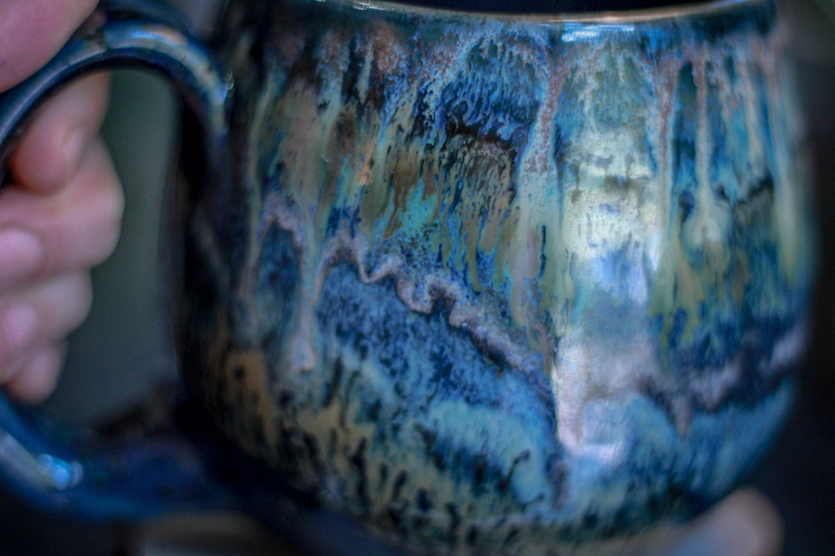 17-E Moody Blues Variation Squat Mug, 19 oz.