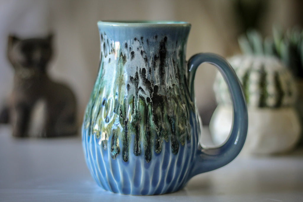 19-D Green Mountain Barely Flared Textured Mug - MISFIT, 17 oz. - 10% off