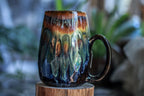 19-A New Earth Notched Crystal Mug, 27 oz.