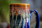 18-D New Wave Textured Stein Mug, 14 oz.