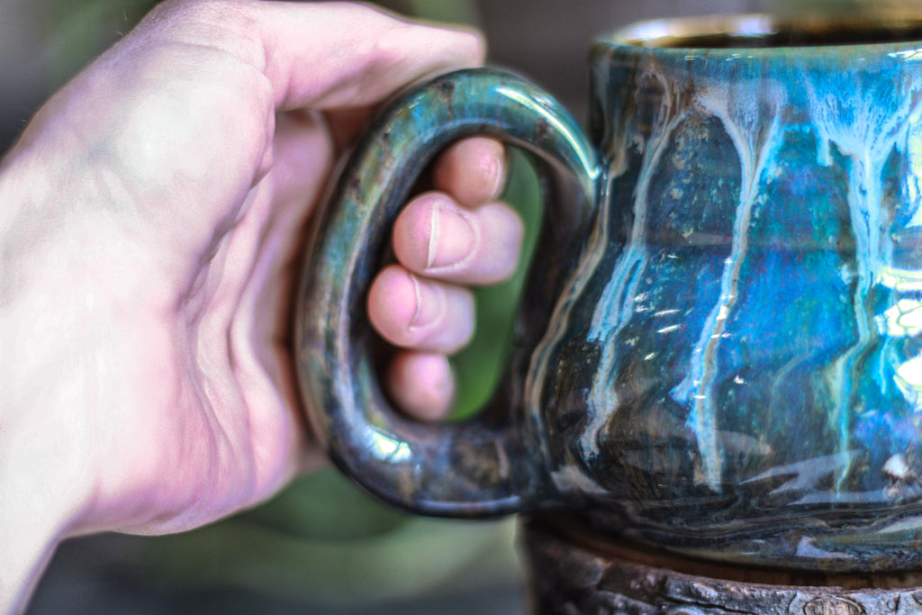 15-F EXPERIMENT Textured Mug, 18 oz.