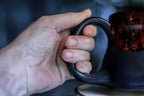 17-D Molten Gothic Squat Fat-Bottomed Mug, 18 oz.