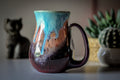 22-C Desert Spring Barely Flared Notched Mug, 19 oz.