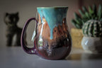 22-C Desert Spring Barely Flared Notched Mug, 19 oz.