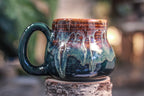 19-D New Wave Textured Mug, 21 oz.