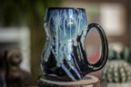 19-E Mountain Tide Variation Gourd Mug, 17 oz.