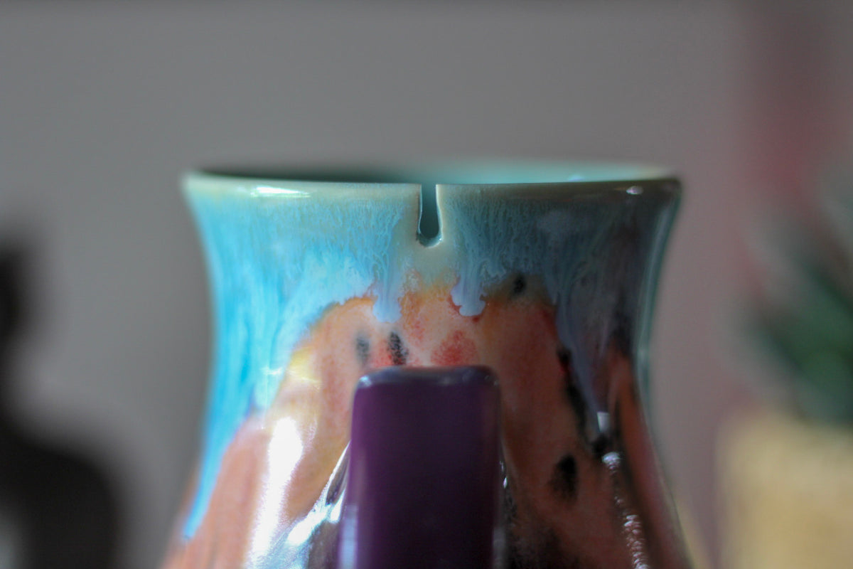 22-C Desert Spring Barely Flared Notched Mug, 19 oz.