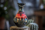 16-A Molten Strata Vase, 9 oz