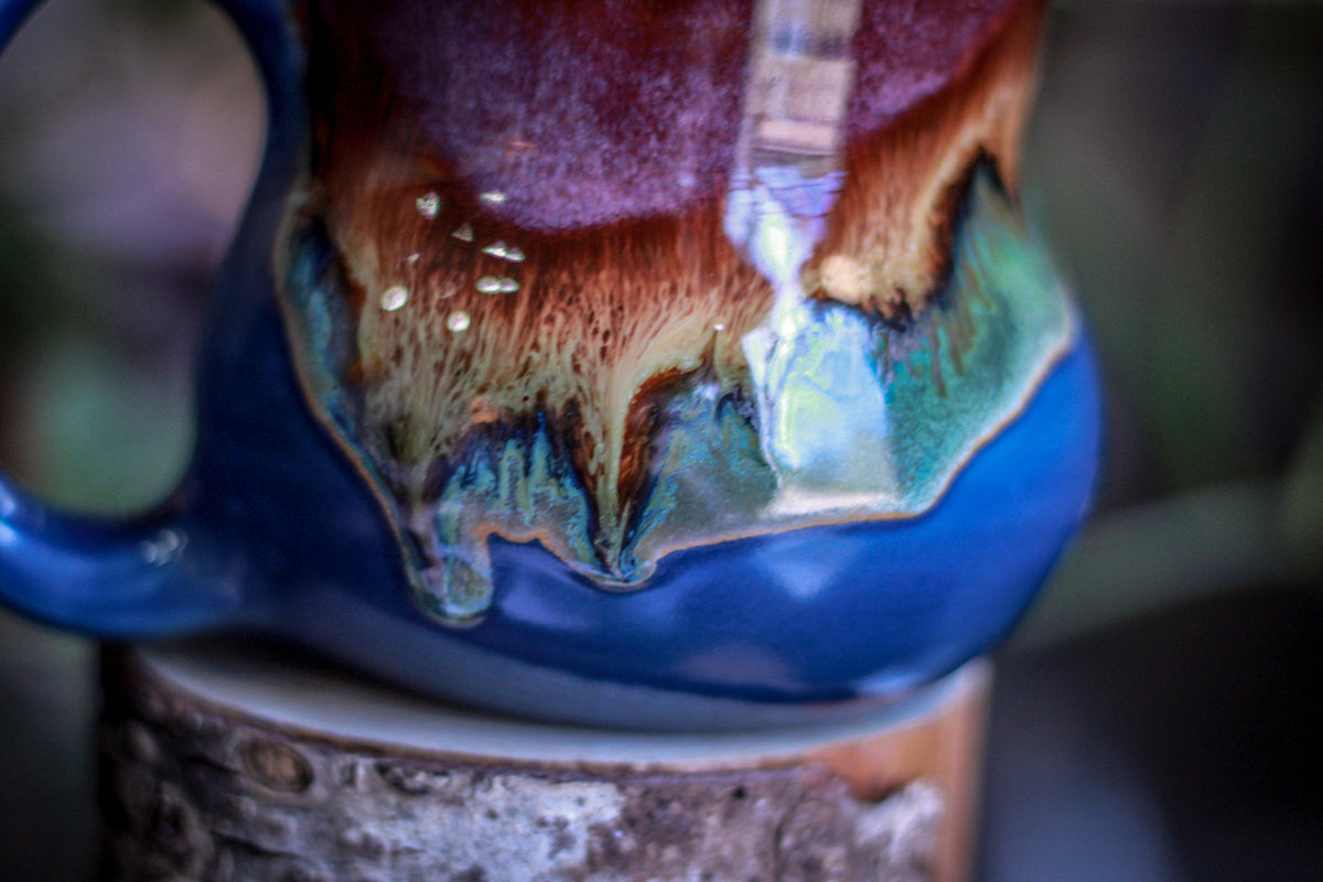 26-A Starry Starry Night Gourd Mug, 25 oz.