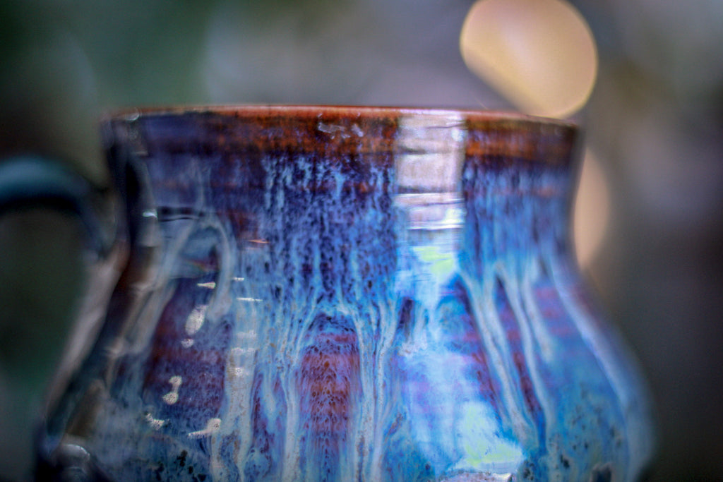 15-D New Wave Barely Flared Textured Acorn Mug, 16 oz.