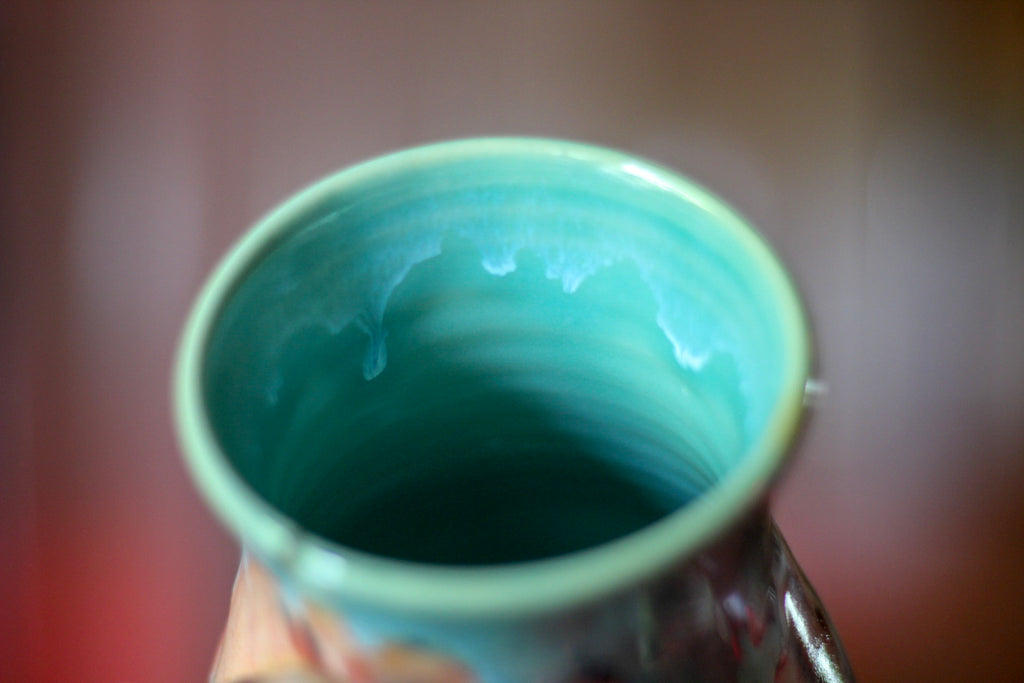 22-C Desert Spring Barely Flared Notched Mug, 19 oz.