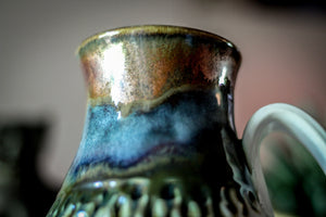 19-B Copper Agate Barely Flared Textured Mug, 22 oz.
