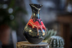 16-A Molten Strata Vase, 9 oz