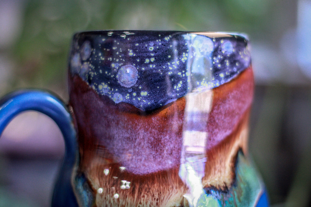 26-A Starry Starry Night Gourd Mug, 25 oz.