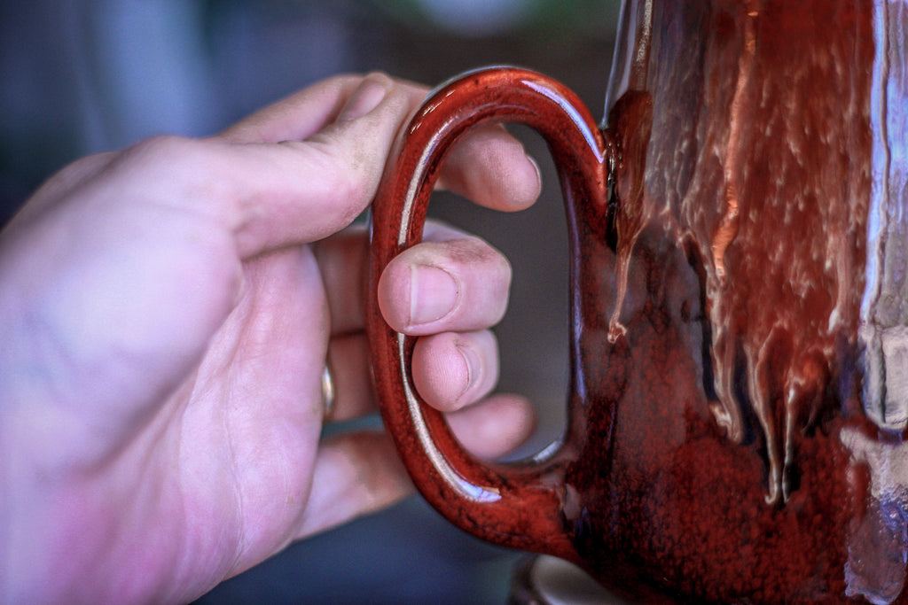 19-F PROTOTYPE Notched Mug, 19 oz.