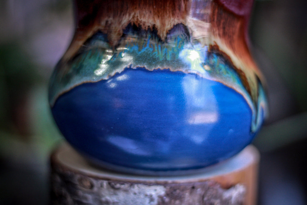 26-A Starry Starry Night Gourd Mug, 25 oz.