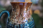 14-E Molten Cheetah Flared Textured Notched Mug, 21 oz.