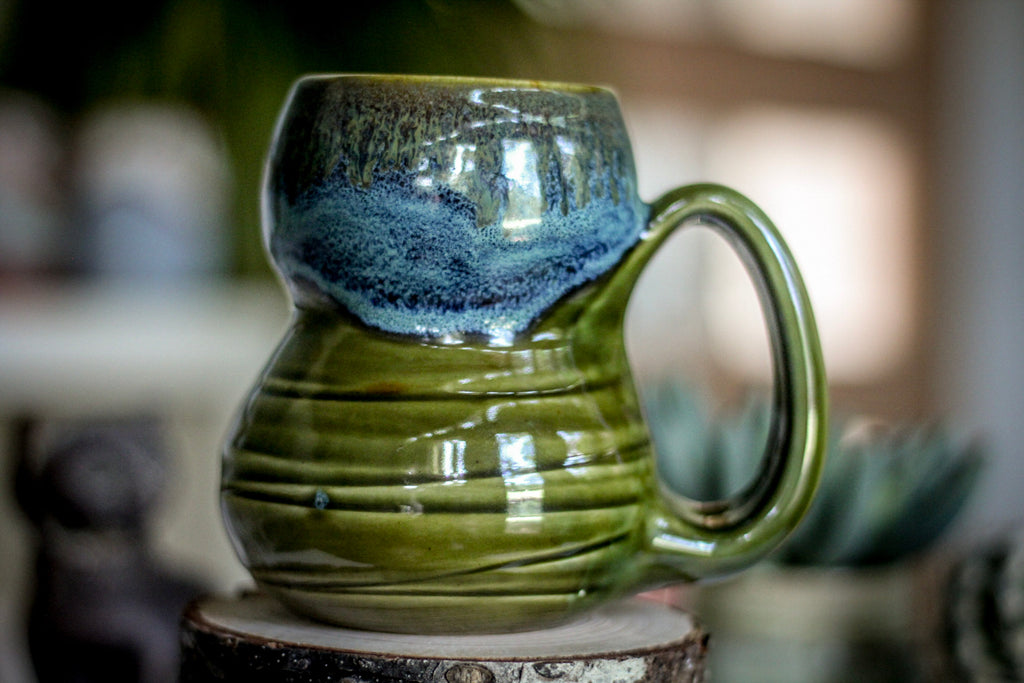 17-E Mossy Textured Gourd Mug - MISFIT, 18 oz. - 10% off
