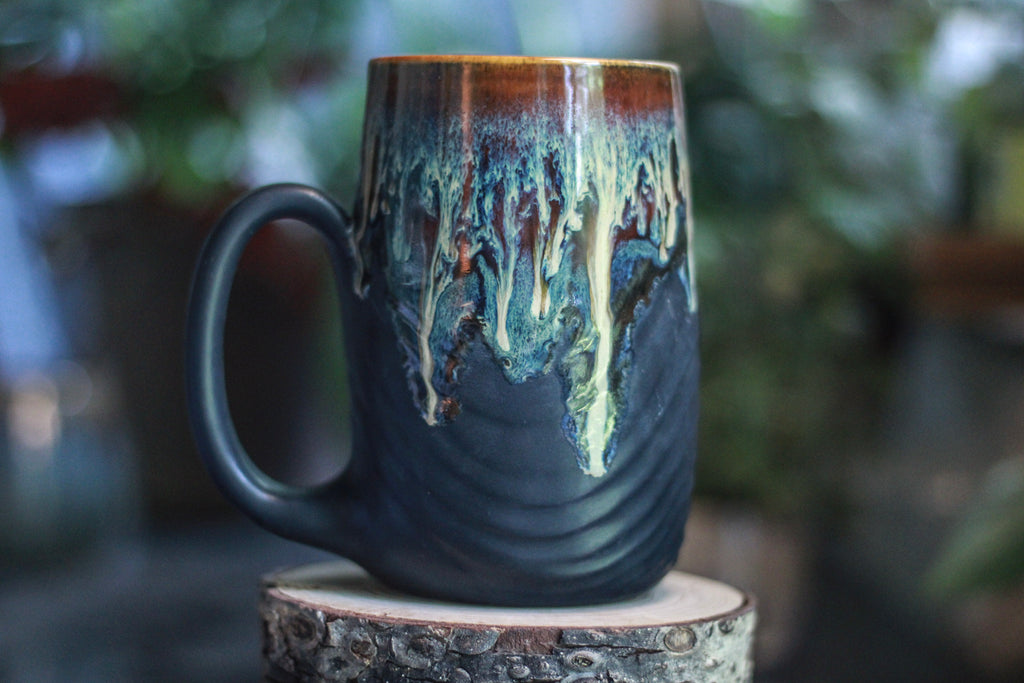 17-D New Wave Textured Stein Mug - ODDBALL, 18 oz. - 15% off