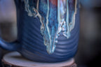 17-D New Wave Textured Stein Mug, 24 oz.