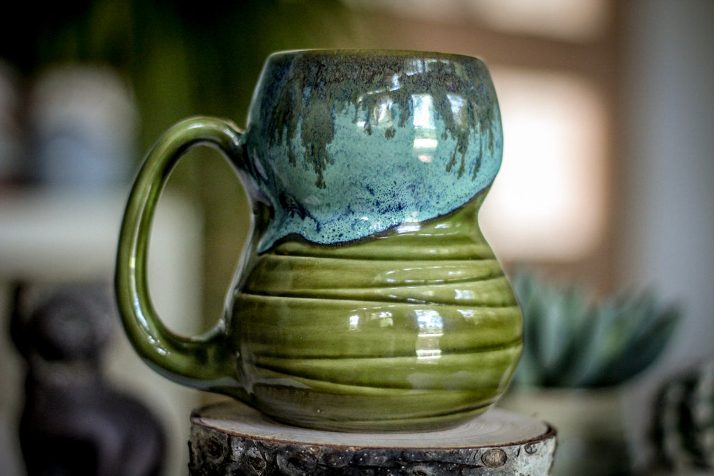 17-E Mossy Textured Gourd Mug - MISFIT, 18 oz. - 10% off