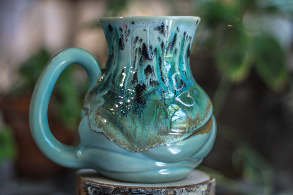 01-B Champlain Falls Flared Textured Mug - TOP SHELF, 22 oz.