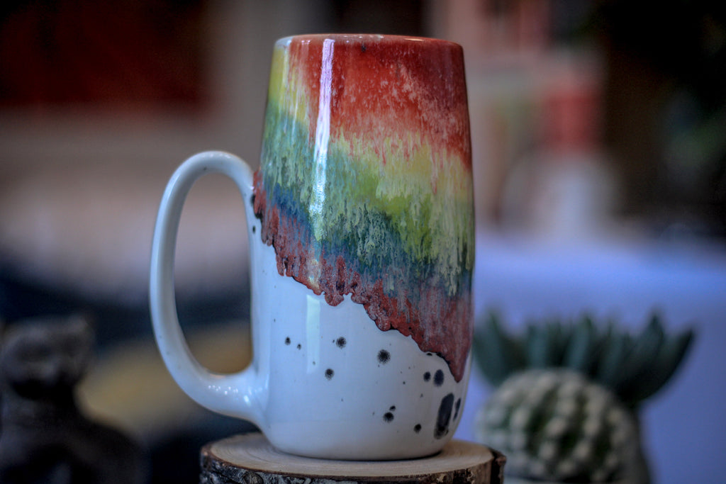 01-C Rainbow PROTOTYPE Mug - TOP SHELF, 21 oz.