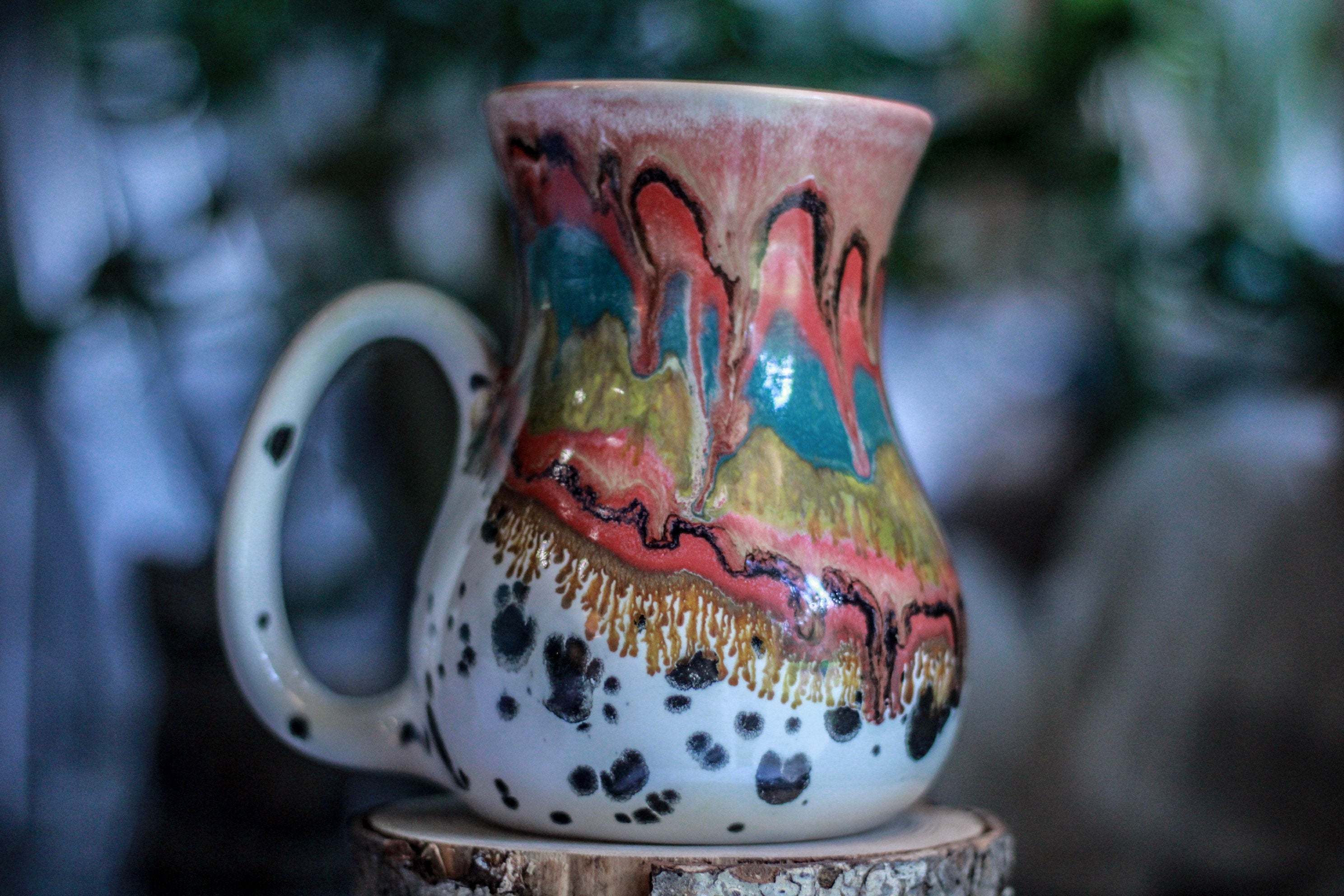 01-A Snowy Grotto Variation Flared Mug - TOP SHELF, 20 oz.